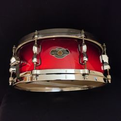 Tama 14X5 Superstar Wood Snare Drum 4 Drum set 