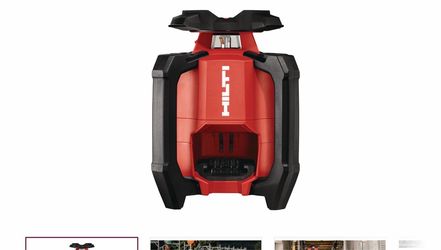 Hilti Rotating Laser Level with Case