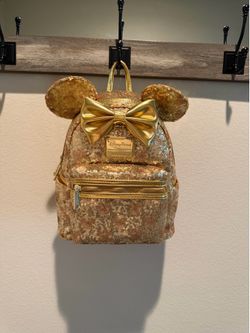 Gold Sequins Loungefly Backpack