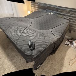 Mattress and Adjusted Frame
