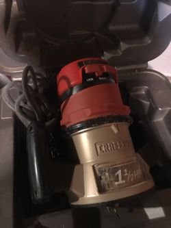Craftsman 1.5hp router