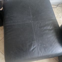 Black Ottoman 