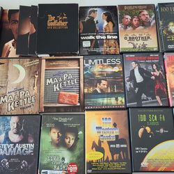 Over 500 Dvd movies