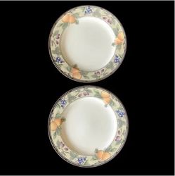 Mikasa Intaglio Garden Harvest Dinner Plate Set Of 2