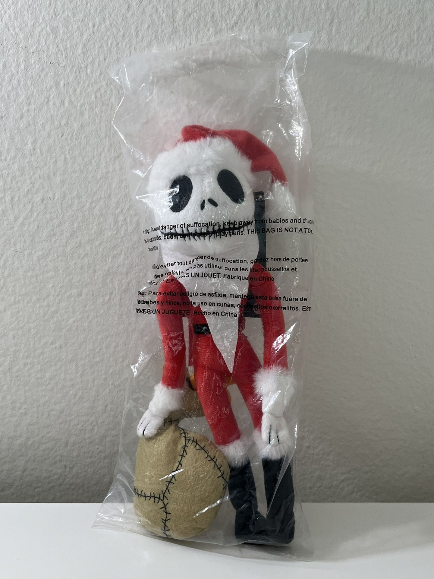 Kidrobot The Nightmare Before Christmas Santa Jack 10” Plush Toy 🧸