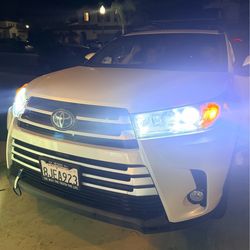 6000k Glacier White LED Headlight And 3000k Jdm Yellow LEDs Fog Lights