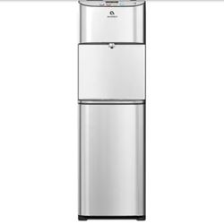 3-Temperatures Self Cleaning Touchless Electric Bottleless Water Cooler Dispenser in Stainless Steel