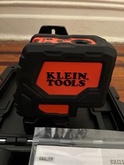 Klein self-leveling cross line laser brand new