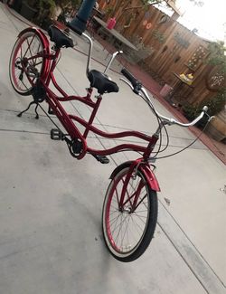 Double cruiser beach bike