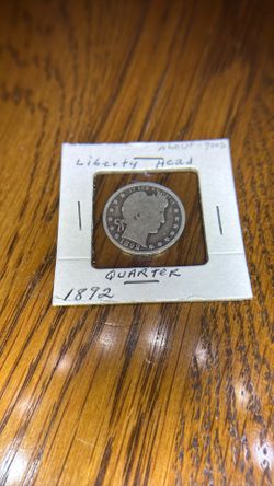 1892 Liberty Head Quarter