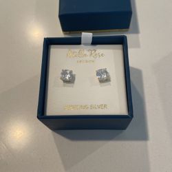 Pair Of Diamond Earrings 