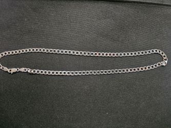 18 inch 925 curb chain