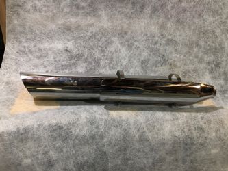 Stock Harley Softail mufflers