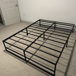 Queen Sized Metal Bed Frame