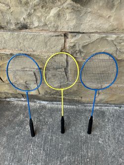 3 SET OF BADMINTON RACKETS