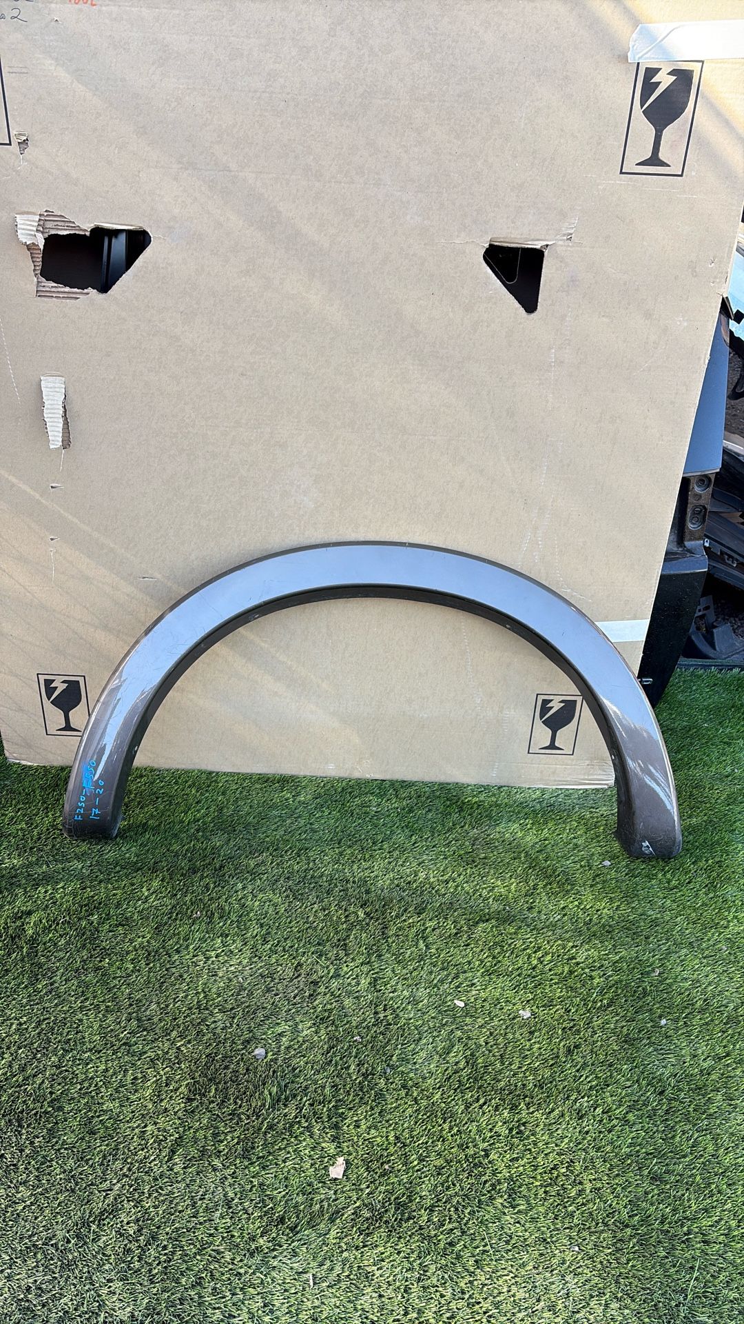 2017 F250 Fender Flare Driver Rear OEM 2022