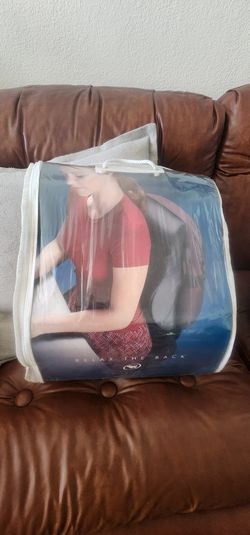 Relax The Back ORTHOPEDIC lumbar Cervical Back Support Chair Cushion