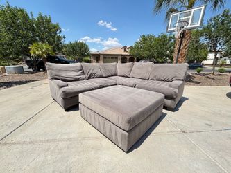 Gray Sectional Couch - Free Delivery