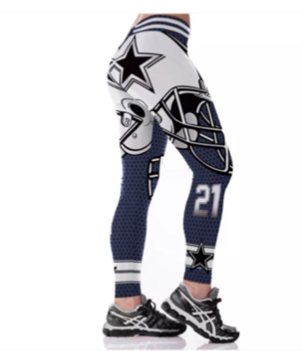 Dallas Cowboys #21 Size M Women's Leggings