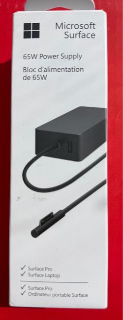 Microsoft Surface 65W Power Supply- BL