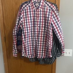 Men’s Button Shirts - 5x Ralph Lauren, Banana Republic, Ben Sherman, Lacoste