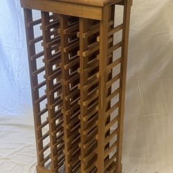 Wood Wine Rack (44 Bottles)