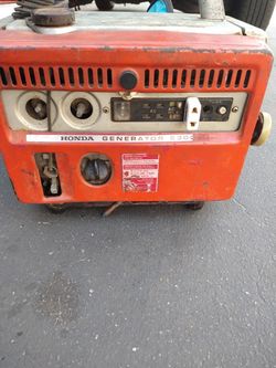 Vintage Honda generator