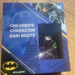 Children action rain boots size 11/12