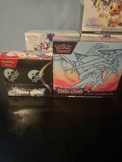 Chaos rising etb and booster