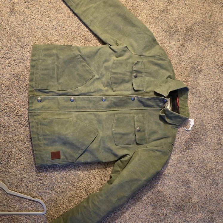 Iron And Resin Wax Cruiser Jacket