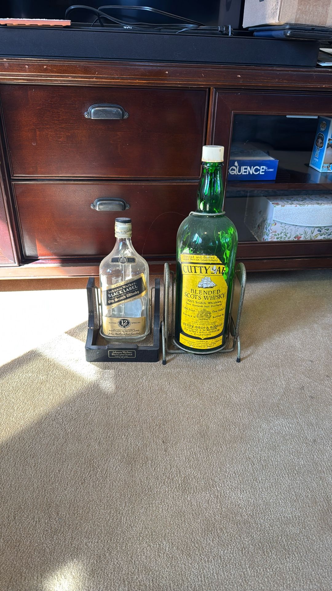 Vintage Liquor Bottles