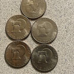 One Dollar Coin Tamaño Grande😎