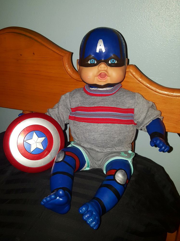 Captain America doll