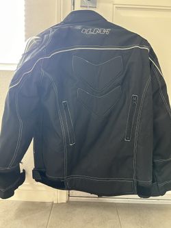 Motorcycle Jacket Black Size L