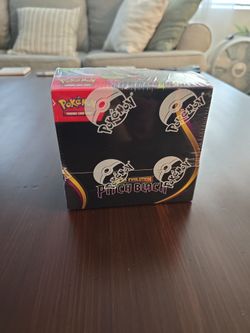 Pokemon Pitch black booster box