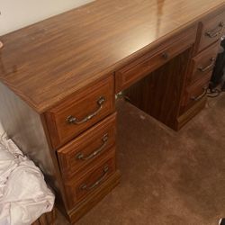 Solid Wood Desk 