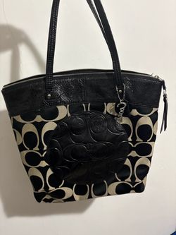Coach Signature Tote Bag