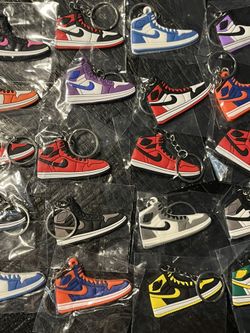 Jordan Shoe Keychain 