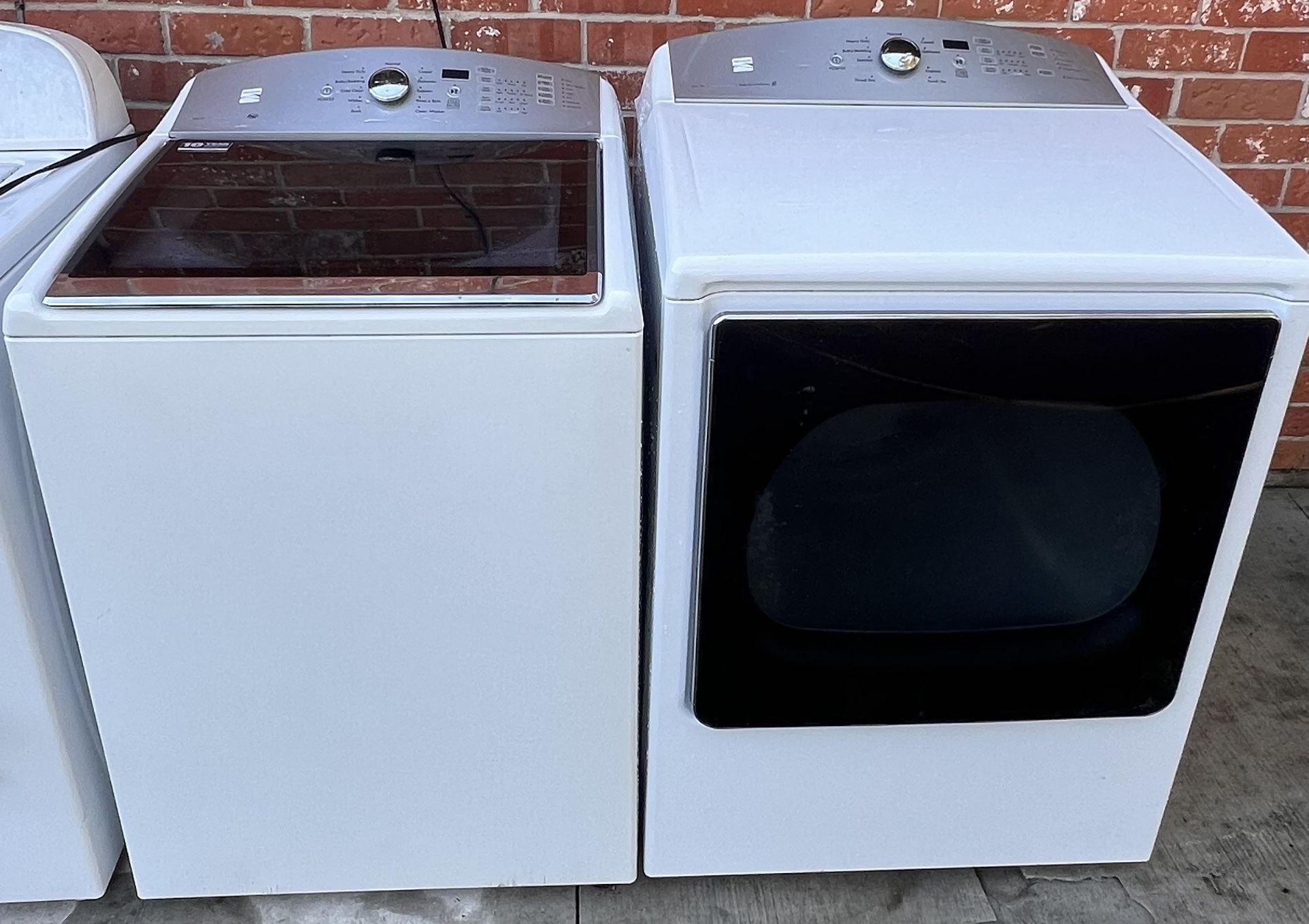 Kenmore Washer And Dryer Set 
