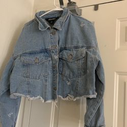 Crop Jean Jacket 