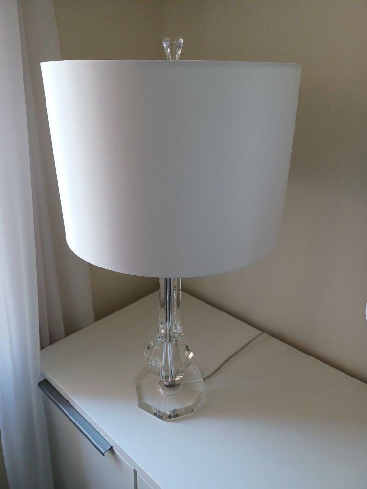 Set of 2 Crystal Table Lamps