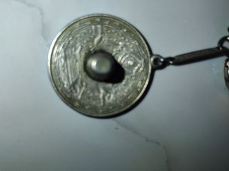 Vintage silver sombrero