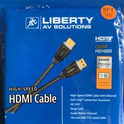 Liberty AV Solutions High-Speed HDMI Cable 6ft