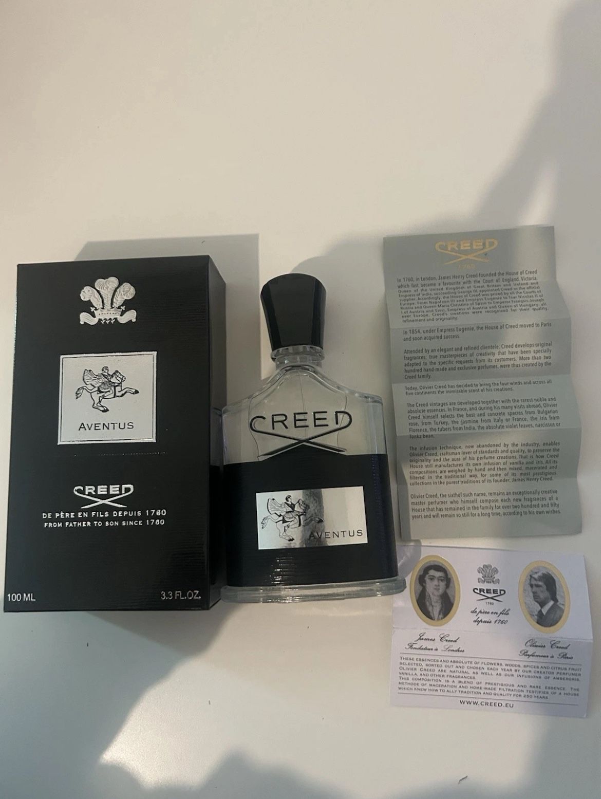 Creed Aventus by Creed EDP Cologne for Men 1.7 oz New In Box