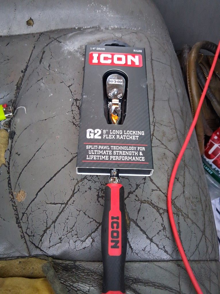 ICON 9" LONG LOCKING FLEX RATCHET