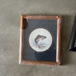 Brand New Fisherman’s Picture Wood Frame