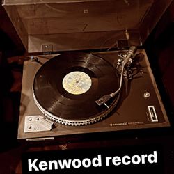 Kenwood Record Player 