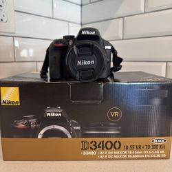 Nikon D3400 Camera 
