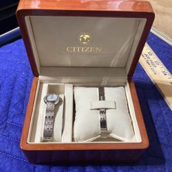 Citizen Eco Drive Watch And Bracelet Set