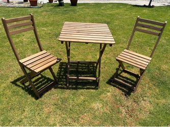IKEA 3 piece patio set